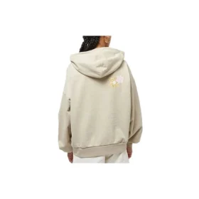 Flora Logo Hoodie Asiatisk storlek ”Beige” Flora Logo Hoodie Asiatisk storlek ”Beige”
