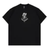 Flower Friends T-shirt Asiatisk storlek ”Svart”