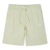 GÅ TILL Broderade Star Chevron Standard-Fit fleece-shorts Asiatisk storlek ”Grön”