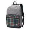 Go 2 Patch Plaid Ryggsäck ”Grå”