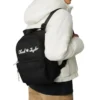 GO LO Ryggsäck med stort logo ”Svart”