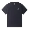 Go-To broderad stjärna Chevron T-shirt med standardpassform, asiatiska storlekar ”Svart”