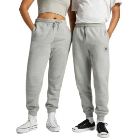 Go-To Chuck Taylor All Star Patch Standard-Fit Fleece Sweatpants Asia Sizing ”Grey” Go-To Chuck Taylor All Star Patch Standard-Fit Fleece Sweatpants Asia Sizing ”Grey”