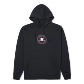 Go-To Chuck Taylor Patch Standard Fit Pullover Hoodie Asiatisk storlek ”Black” Go-To Chuck Taylor Patch Standard Fit Pullover Hoodie Asiatisk storlek ”Black”