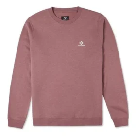Go-To Embroidered Star Chevron Brushed Back Fleece Crew Sweatshirt Asia Sizing ”Maroon” Go-To Embroidered Star Chevron Brushed Back Fleece Crew Sweatshirt Asia Sizing ”Maroon”