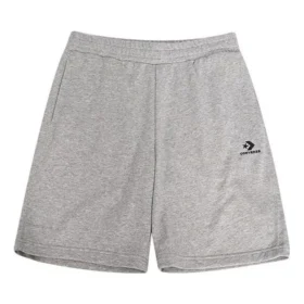 Go-To Embroidered Star Chevron Standard-Fit Fleece Short Asia Sizing ”Grey”