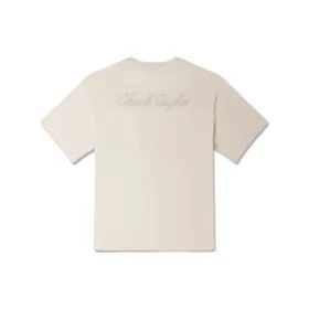 Go-To Sneaker Patch Loose Fit T-shirt Asiatisk storlek ”Beige”