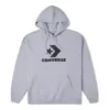 Go-To Star Chevron Loose Fit Pullover Hoodie Asiatisk storlek ”Grå”