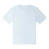 Go-To T-shirt med broderad stjärna och chevronmönster, standardpassform, asiatiska storlekar ”Ljusblå”