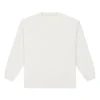 Gold Standard T-shirt med broderat logo och långa ärmar, asiatiska storlekar ”White”