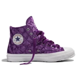 Golf Le Fleur x Chuck 70 Hi ”Quilted Velvet Tillandsia Purple”