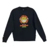 GOOD TIMES Graphic Pullover Crew Sweatshirt Asiatiska storlekar ”Svart”