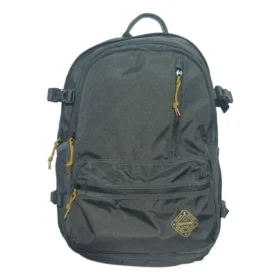 Grafisk Straight Edge-ryggsäck ”Dark Green”