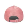 Grafisk tvättad basebollkeps ”Terracotta Pink”