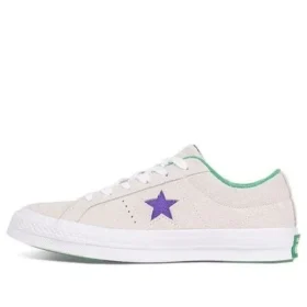 Herr One Star Ox Grand Slam Suede ”White/Court Purple/Green