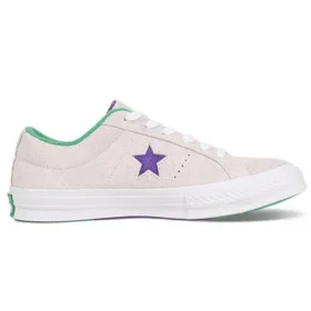 Herr One Star Ox Grand Slam Suede ”White/Court Purple/Green