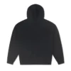 Hoodie med dödskalle-logo, asiatiska storlekar, ”Svart”