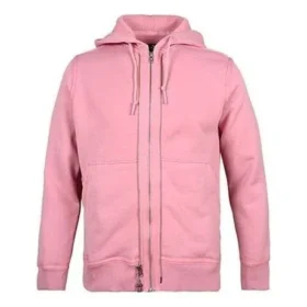 Hoodie med hel dragkedja, asiatisk storlek ”Pink”