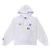 Hoodie med kedjesöm, asiatisk storlek, ”Ljuslila”