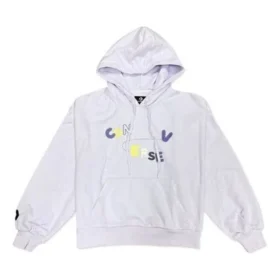 Hoodie med kedjesöm, asiatisk storlek, ”Ljuslila”