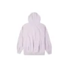 Huvtröja med broderad logotyp, lila