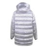 Iriserande Sideline-jackor Asiatiska storlekar ”Silver”