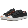 Jack Purcell Low Easy-On ”Black Total Orange”