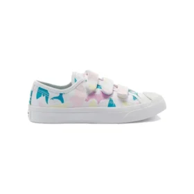 Jack Purcell Low Easy-On ”Shark Bite – White”