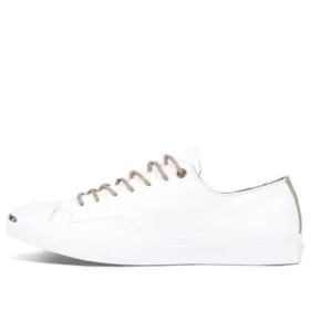 Jack Purcell Slitstarka, halkfria låga casual- och skateboardskor, unisex, vita