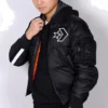 Jackor Asiatisk storlek ”Black White”