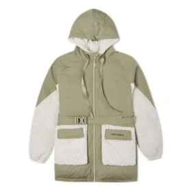Jackor Asiatisk storlek ”Olive Green White”