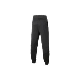 Joggingbyxor med logotryck i stickat, asiatiska storlekar ”Svart”