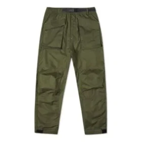 Joggingbyxor med paneler, asiatisk storlek ”Military Green”