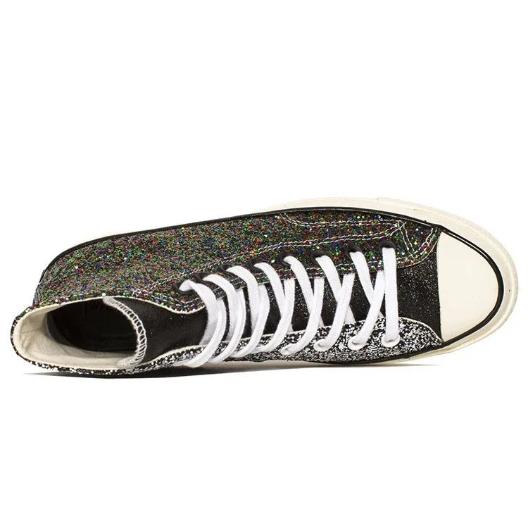 JW Anderson x Chuck 70 Hi ”Glitter Pack – Black Multicolor” JW Anderson x Chuck 70 Hi ”Glitter Pack – Black Multicolor”