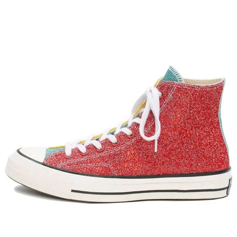 JW Anderson x Chuck 70 Hi ”Glitter Pack – Cherry Sulphur” JW Anderson x Chuck 70 Hi ”Glitter Pack – Cherry Sulphur”