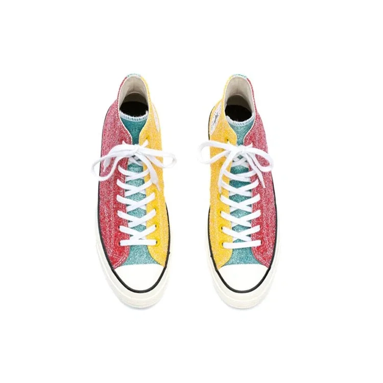 JW Anderson x Chuck 70 Hi ”Glitter Pack – Cherry Sulphur” JW Anderson x Chuck 70 Hi ”Glitter Pack – Cherry Sulphur”