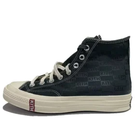 Kith x Chuck 70 High ”Black Monogram”