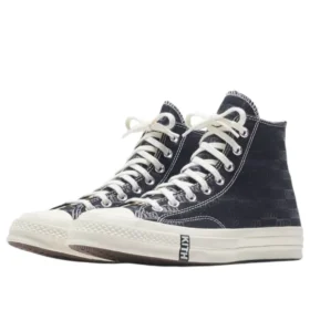 Kith x Chuck 70 High ”Black Monogram”