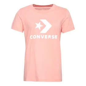 Klassisk logotryck kortärmad rosa