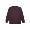 Könsneutralt Converse Shapes Bubble Crewneck-tröja Asiatisk storlek ”Black Currant”