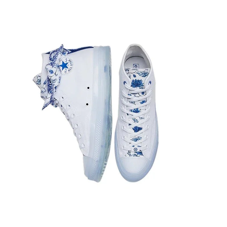Lay Zhang x Chuck 70 High ”Blue White Porcelain” Lay Zhang x Chuck 70 High ”Blue White Porcelain”