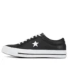 Läder One Star Low Top ”Black White”