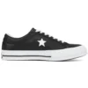 Läder One Star Low Top ”Black White”