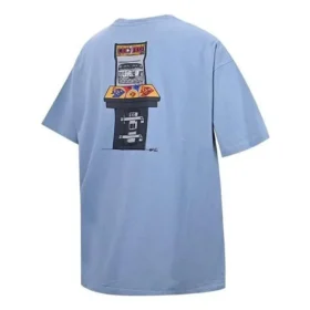 Level Up T-shirt Asiatisk storlek ”Ljusblå”