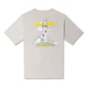 Lighthouse T-shirt Asiatisk storlek ”Beige”