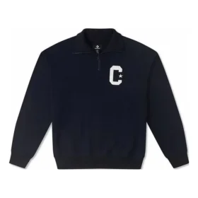 Logo Essential Sweatshirt Asia-storlekar ”Svart”