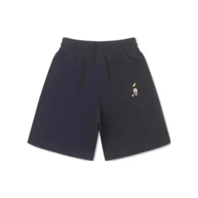 Logo Mid Length Knit Short Asiatisk storlek ”Black”