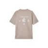 Logo-T-shirt Asiatisk storlek ”Milk Chocolate”