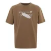 Logo-T-shirt, asiatiska storlekar, ”Brown”