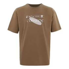 Logo-T-shirt, asiatiska storlekar, ”Brown”